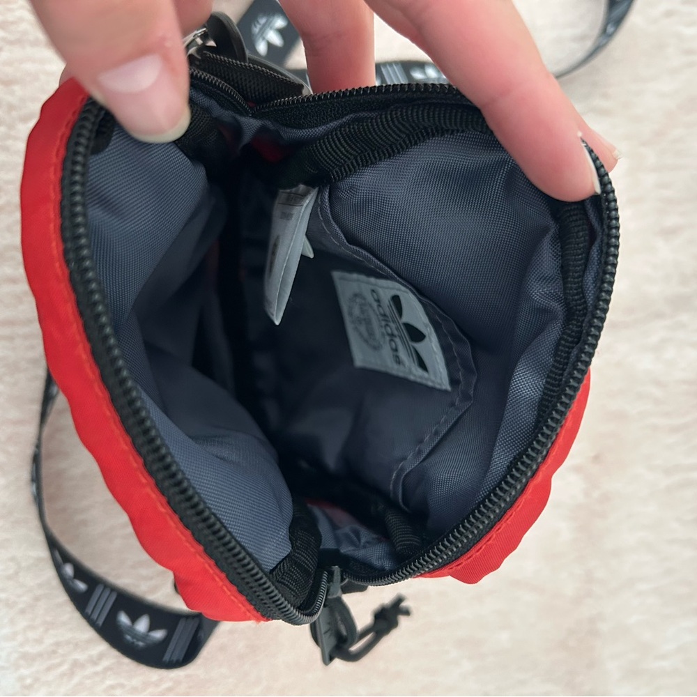 Adidas Red Belt Bag with Black Strap - Picture 4 of 4